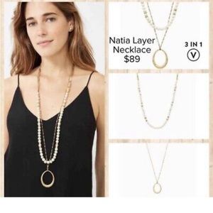 Stella & Dot Natia Layered necklace